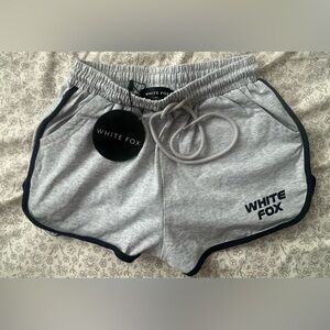 White Fox Gray Shorts
